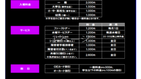 ジストシネマ南紀料金表のアイキャッチ画像
